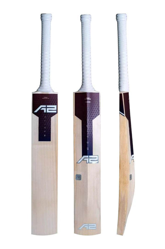 A2 Wraith Reserve Edition Cricket Bat – premium English willow bat with sleek black design, thick edges, and enhanced sweet spot for powerful strokes.