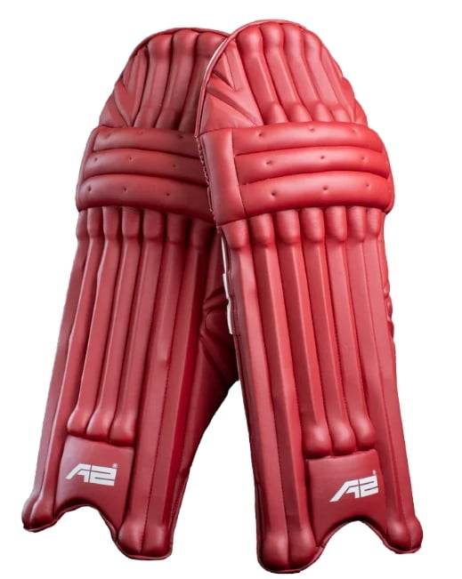 A2 Verve Batting Pads - Maroon - Vaayu Sports