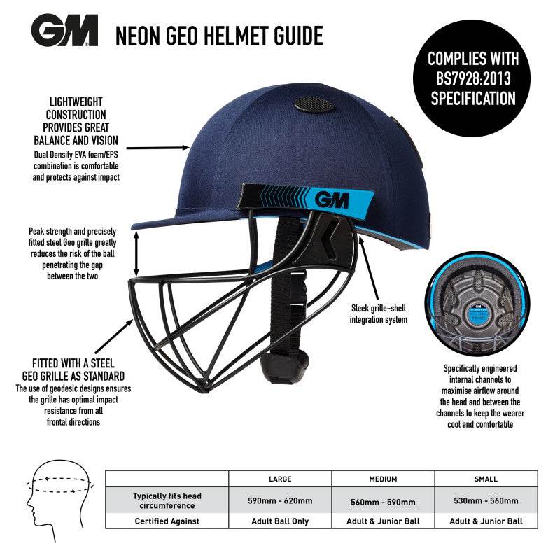 GM Neon Geo Helmet - Vaayu Sports