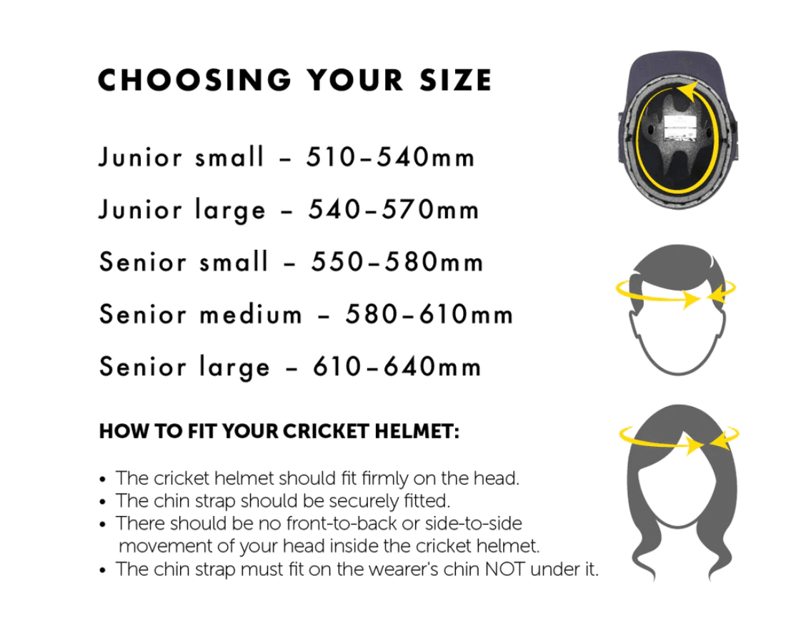 bat Masuri C-Line Steel Cricket Helmet - Senior - Vaayu Sports